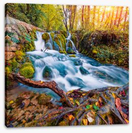 Waterfalls Stretched Canvas 320469304