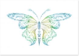 Butterflies Art Print 32071656