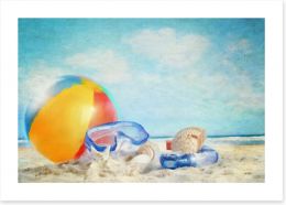 Beaches Art Print 32105635