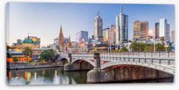 Melbourne Stretched Canvas 321607358