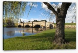 Ross Bridge on Macquarie River Stretched Canvas 32299118