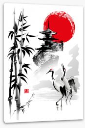 Chinese Art Stretched Canvas 323392137
