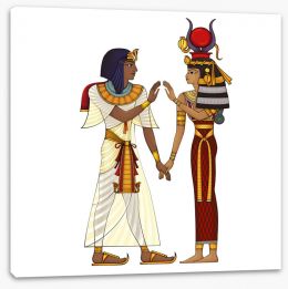 Egyptian Art Stretched Canvas 327685328