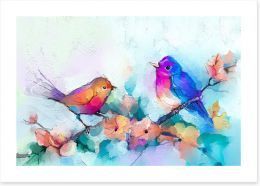 Birds Art Print 328538275
