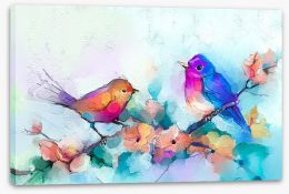 Birds Stretched Canvas 328538275