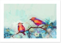 Birds Art Print 328538414
