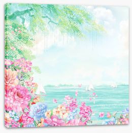 Spring Stretched Canvas 329857480