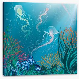 Under The Sea Stretched Canvas 33040425