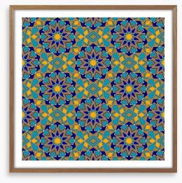 Arabian starshine Framed Art Print 330527052