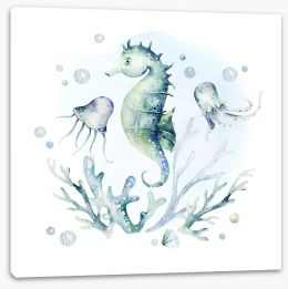Under The Sea Stretched Canvas 332365187