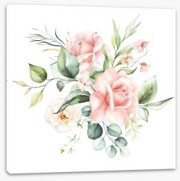 Floral Stretched Canvas 333811285