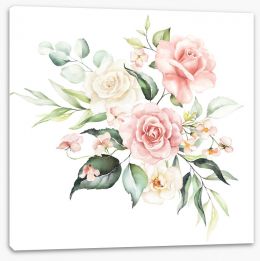 Floral Stretched Canvas 333811295