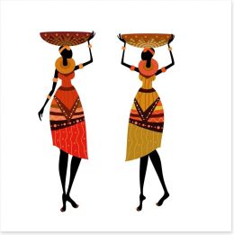 African Art Art Print 33452590