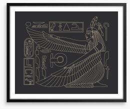 Egyptian Art Framed Art Print 335074975