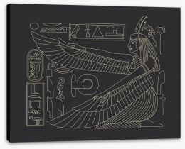 Egyptian Art Stretched Canvas 335074975