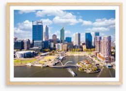 Perth Framed Art Print 335996832