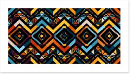 African Art Print 338045015