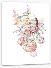 Japanese Art Stretched Canvas 341630155
