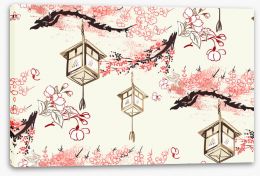 Japanese Art Stretched Canvas 341631033