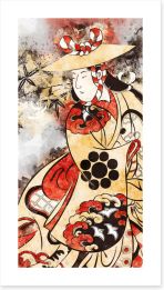 Japanese Art Art Print 342817878