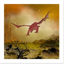 Dragons Art Print 34340658