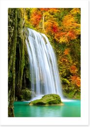 Waterfalls Art Print 344075025