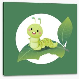 Happy Critters Stretched Canvas 344770410