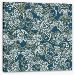 Indian paisley Stretched Canvas 34501853