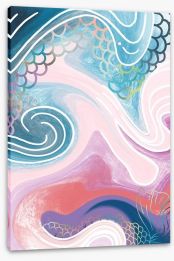 Abstract Stretched Canvas 345668122