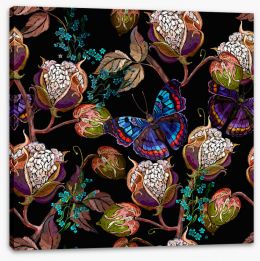 Butterflies Stretched Canvas 347393938