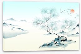 Chinese Art Stretched Canvas 348416385