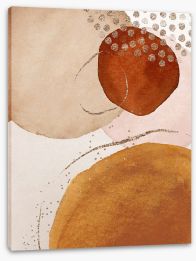 Abstract Stretched Canvas 348567208