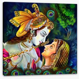 Indian Art Stretched Canvas 354951278
