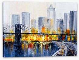 New York Stretched Canvas 358114461
