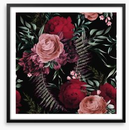 Floral Framed Art Print 359299895