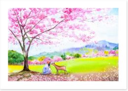 Spring Art Print 359480332