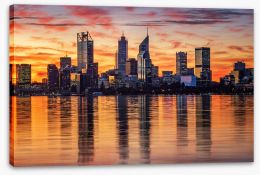 Perth Stretched Canvas 359892892