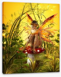 The Autumn fairy Stretched Canvas 36009281