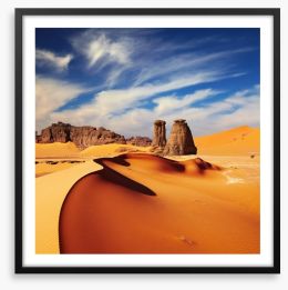 Desert Framed Art Print 36106694