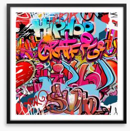 Graffiti/Urban Framed Art Print 36210073