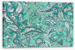 Paisley Stretched Canvas 362153912