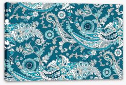Paisley Stretched Canvas 362155253