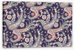 Paisley Stretched Canvas 362156147