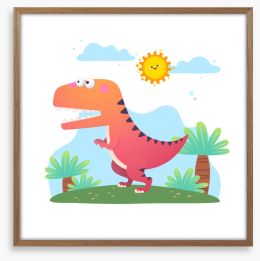 Dinosaurs Framed Art Print 364633064