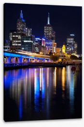 Melbourne Stretched Canvas 36582609