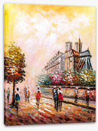 Paris Stretched Canvas 366317904