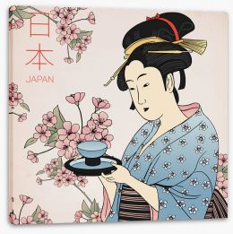 Japanese Art Stretched Canvas 366735908
