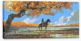 Autumn Stretched Canvas 370099785