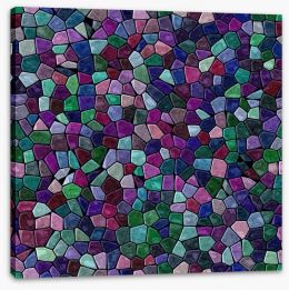 Mosaic Stretched Canvas 370335068