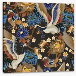 Japanese Art Stretched Canvas 370426882